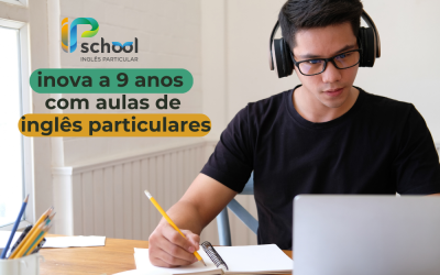 Aulas particulares de inglês: A IP School faz 9 anos!
